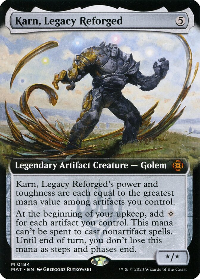 Karn, Legacy Reforged, March Of The Machine: The Aftermath Card Art