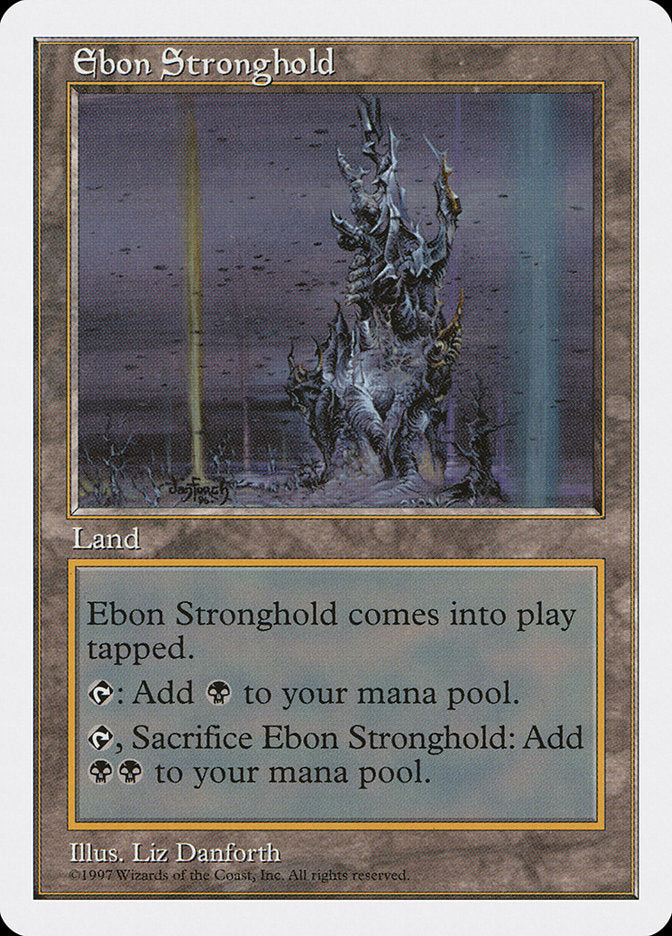 Ebon Stronghold, Fifth Edition Card Art