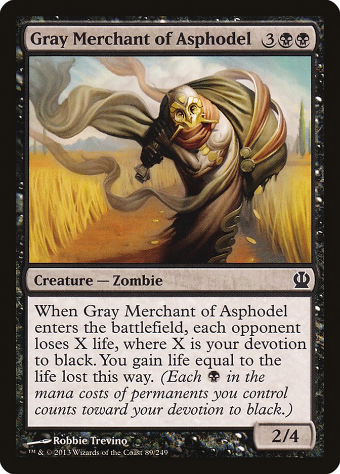 Gray Merchant of Asphodel, Theros Card Art