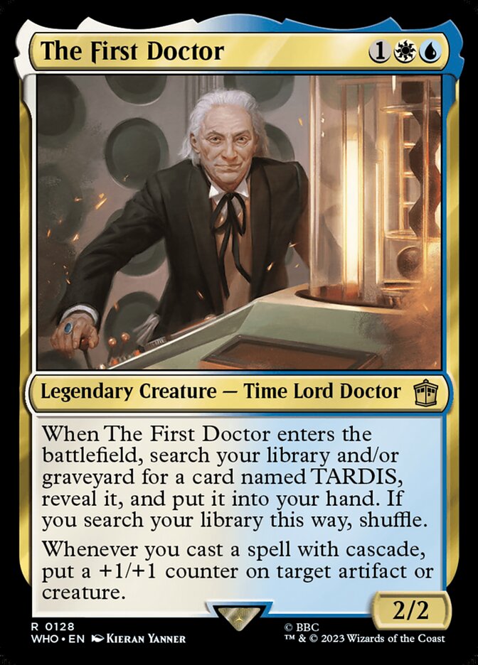 The First Doctor, Doctor Who Card Art