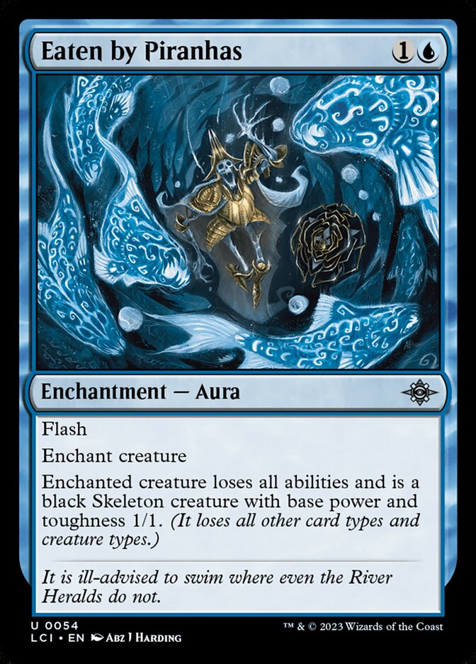 Eaten by Piranhas, The lost caverns of ixalan Card Art