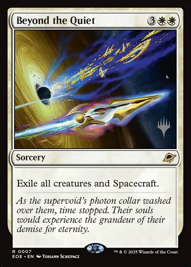 Beyond the Quiet, Edge Of Eternities Promos Card Art