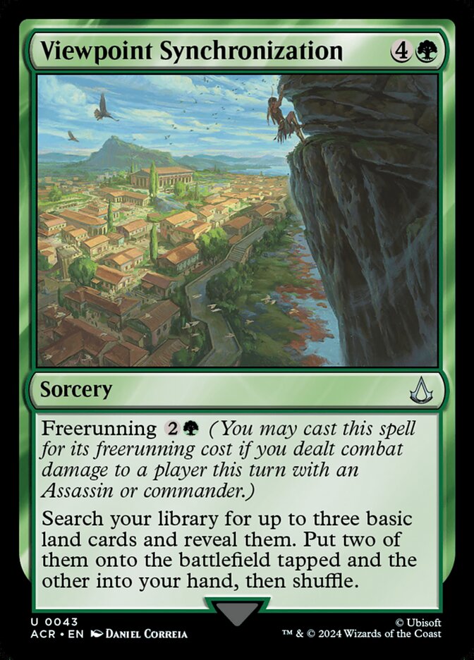 Viewpoint Synchronization, Assassin'S Creed Card Art