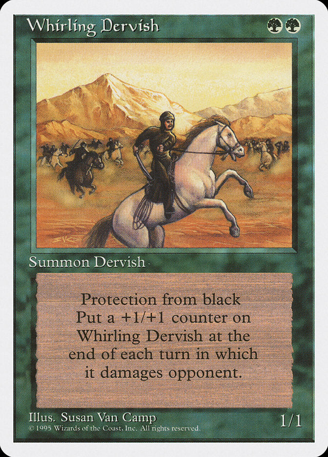 Whirling Dervish, Fourth edition Card Art