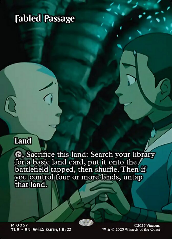 Fabled Passage, Avatar: The Last Airbender Eternal Card Art