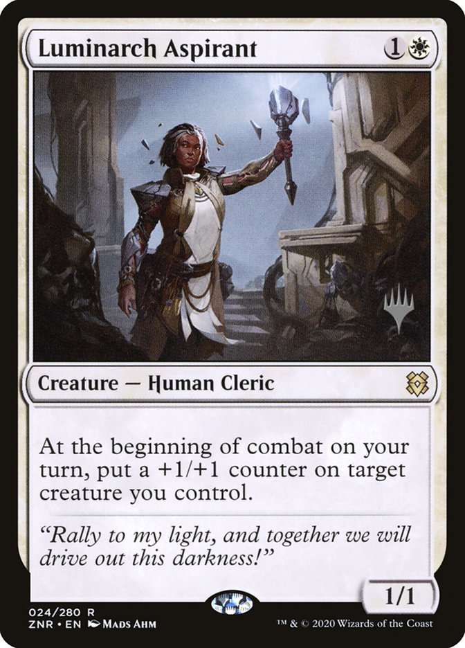 Luminarch Aspirant, Zendikar Rising Promos Card Art