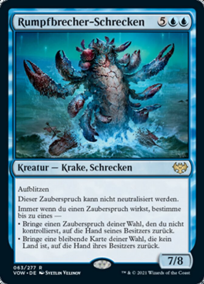 Hullbreaker Horror, Innistrad: Crimson Vow Card Art