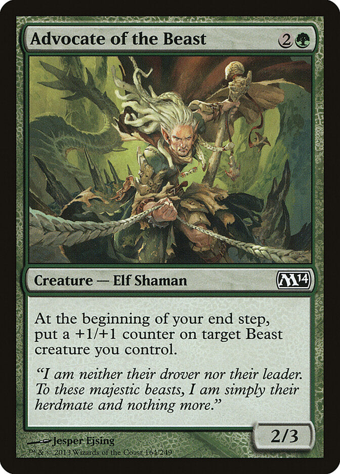Advocate of the Beast, Magic 2014 Card Art