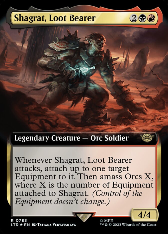 Shagrat, Loot Bearer - Surge Foil