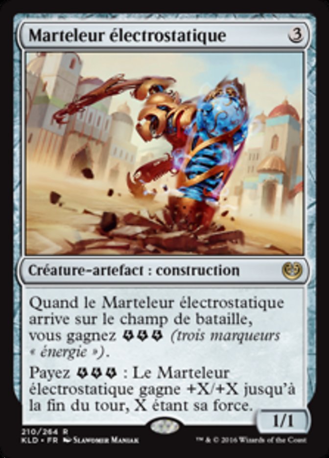 Electrostatic Pummeler, Kaladesh Card Art