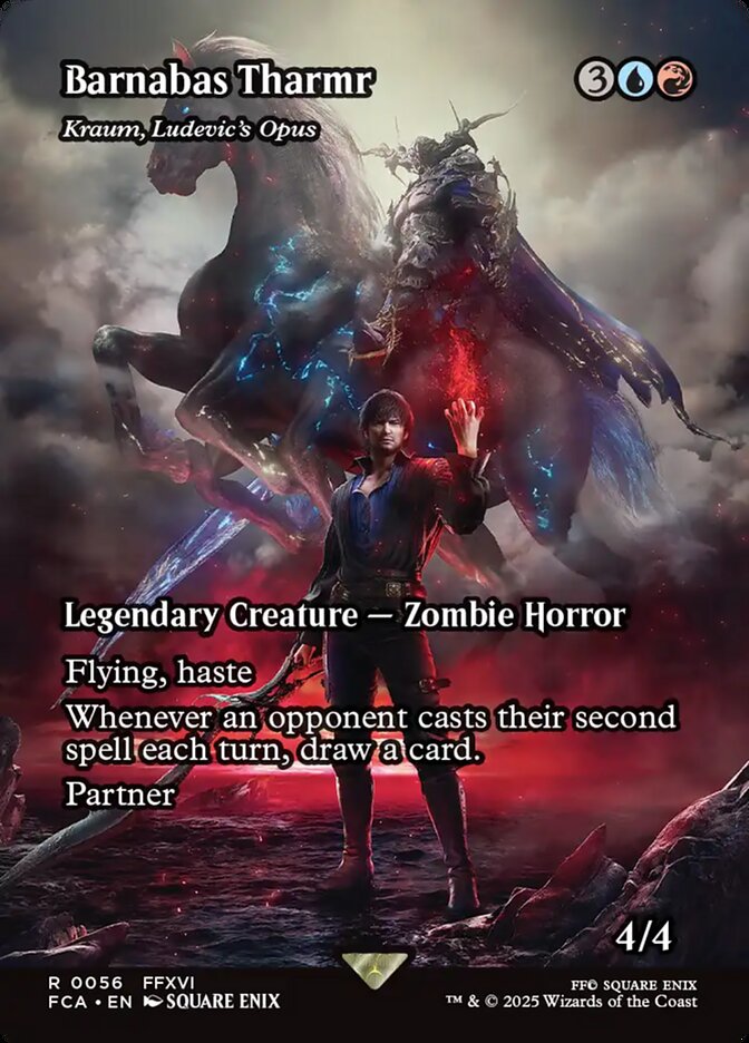 Kraum, Ludevic's Opus, Final fantasy: through the ages Card Art