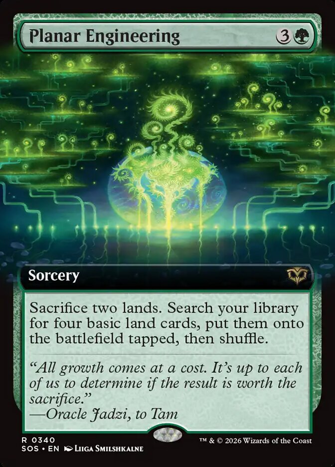 Planar Engineering, Secrets Of Strixhaven Card Art