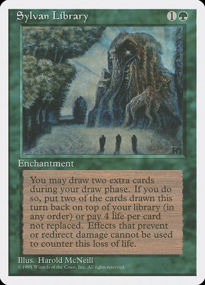 Sylvan Library, Fourth Edition Card Art