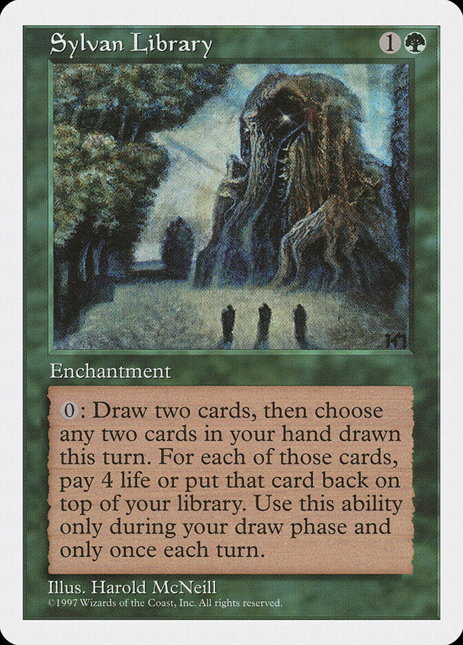 Sylvan Library, Fifth Edition Card Art