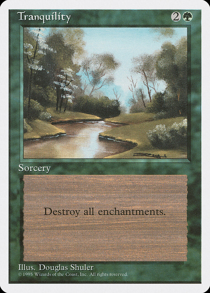 Tranquility, Fourth edition Card Art