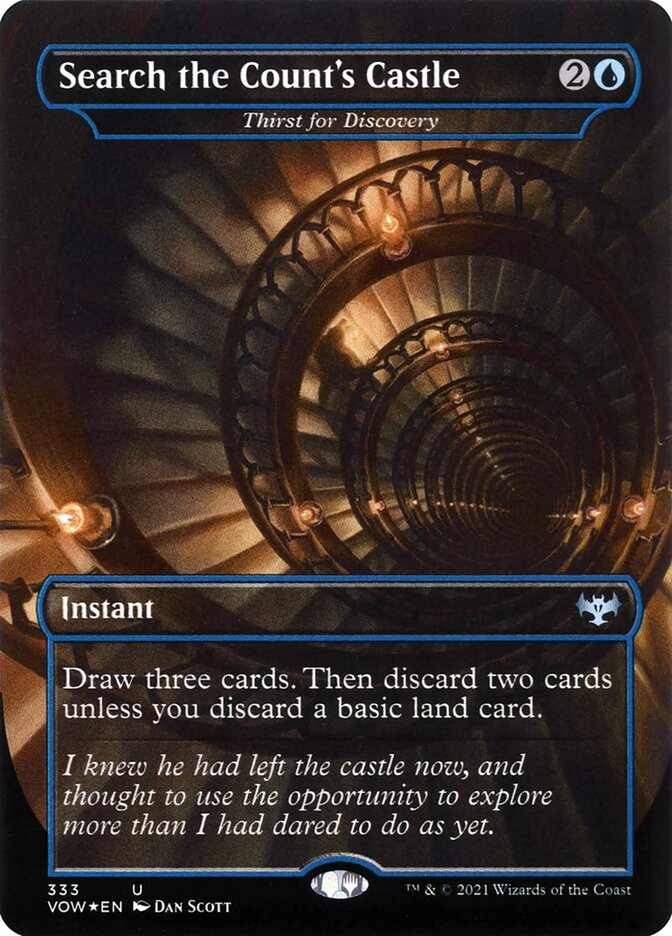 Thirst for Discovery, Innistrad: Crimson Vow Card Art