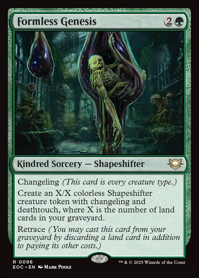 Formless Genesis, Edge Of Eternities Commander Card Art