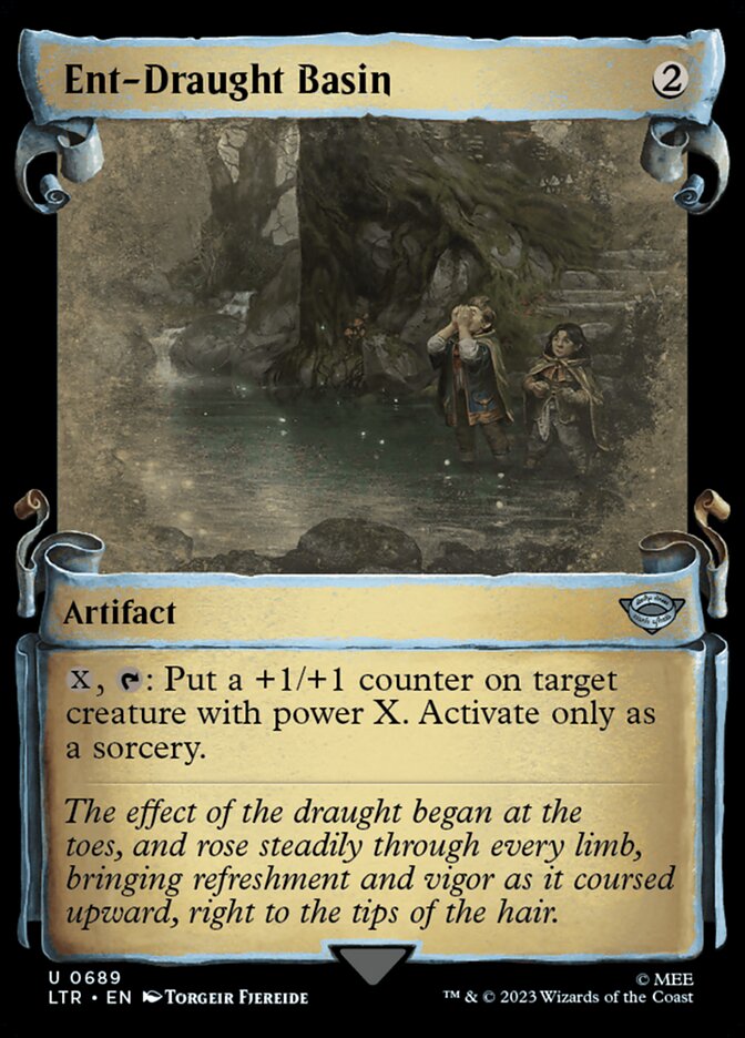 Ent-Draught Basin, The lord of the rings: tales of middle-earth Card Art