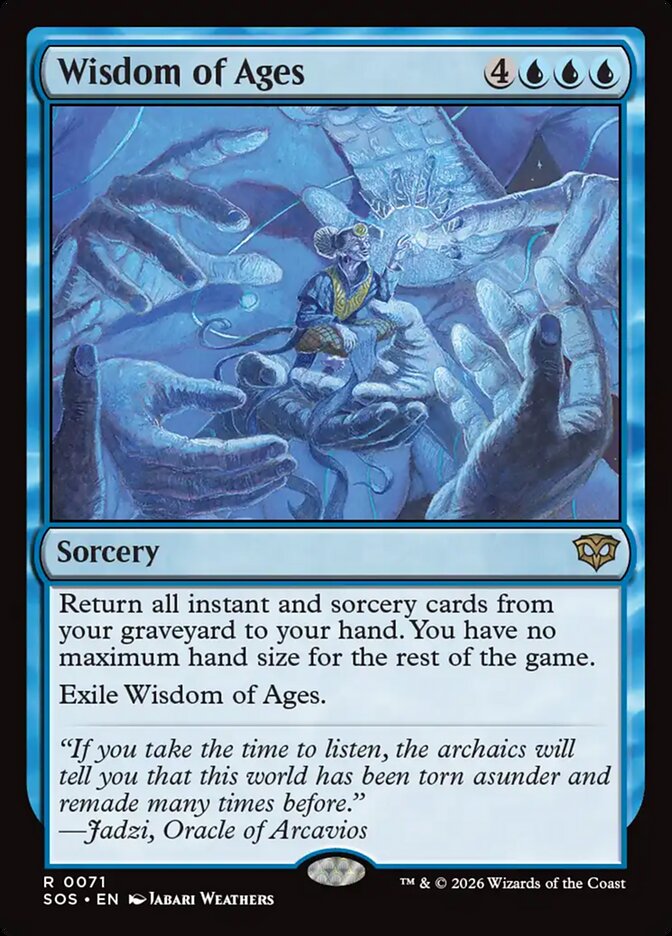 Wisdom of Ages, Secrets Of Strixhaven Card Art