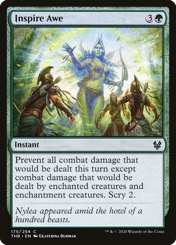 Inspire Awe, Theros beyond death Card Art