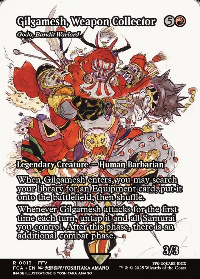Godo, Bandit Warlord, Final fantasy: through the ages Card Art