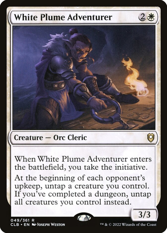 White Plume Adventurer - Foil