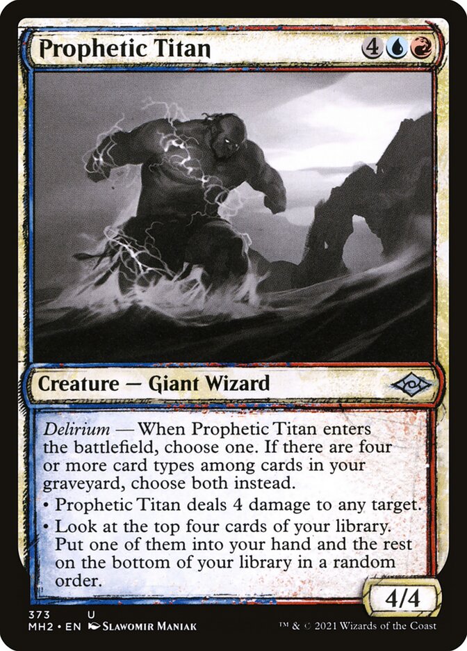 Prophetic Titan, Modern horizons 2 Card Art