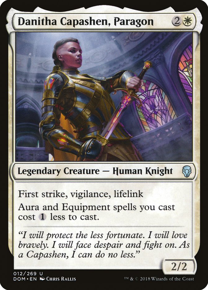 Danitha Capashen, Paragon, Dominaria Card Art