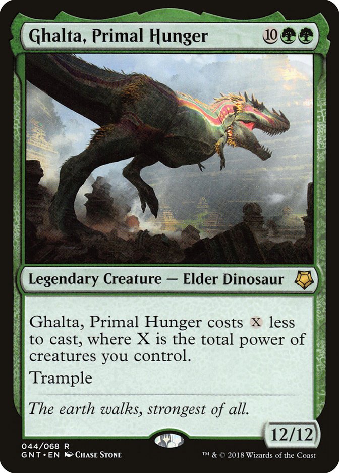 Ghalta, Primal Hunger, Game Night Card Art