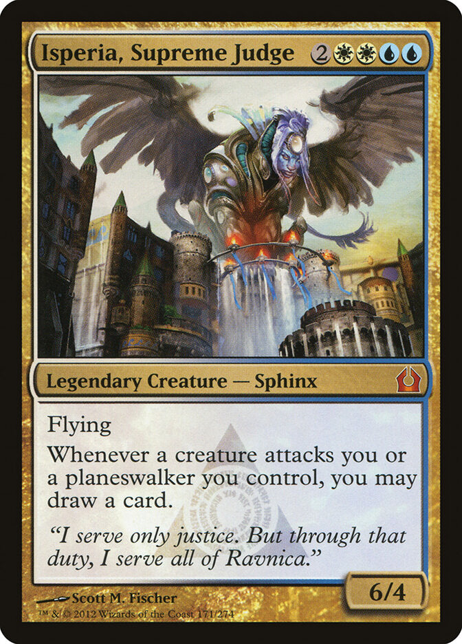 Isperia, Supreme Judge, Return To Ravnica Card Art