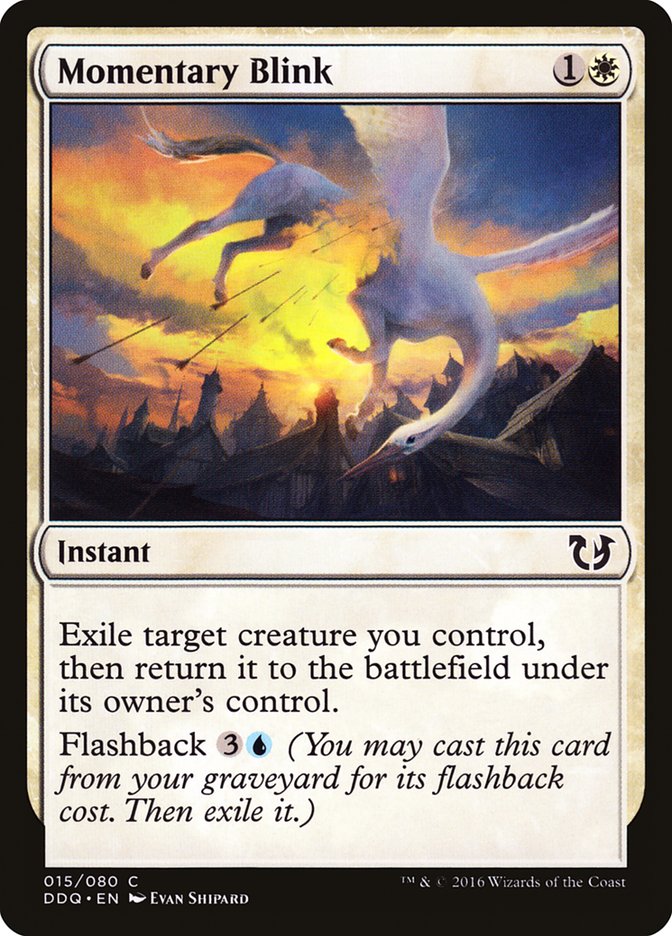 Momentary Blink, Duel Decks: Blessed Vs. Cursed Card Art