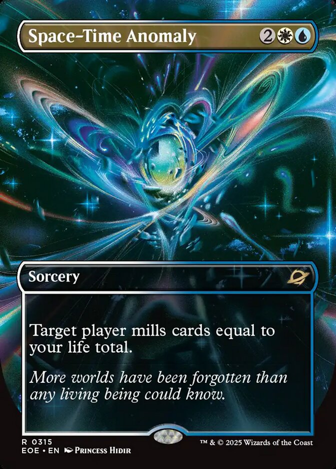 Space-Time Anomaly, Edge Of Eternities Card Art