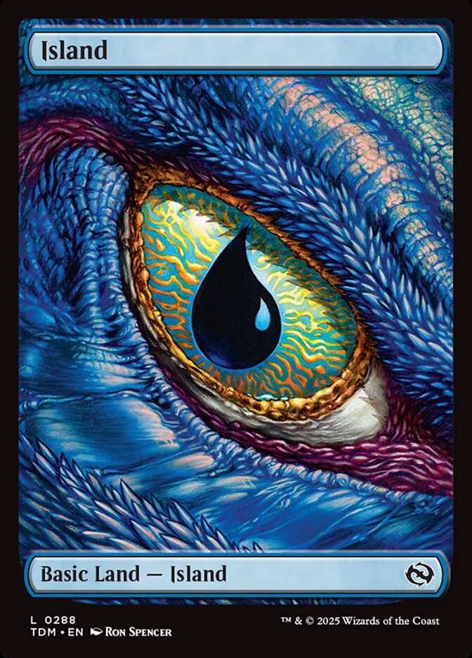 Island, Tarkir: Dragonstorm Card Art