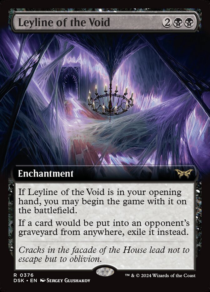 Leyline of the Void, Duskmourn: house of horror Card Art