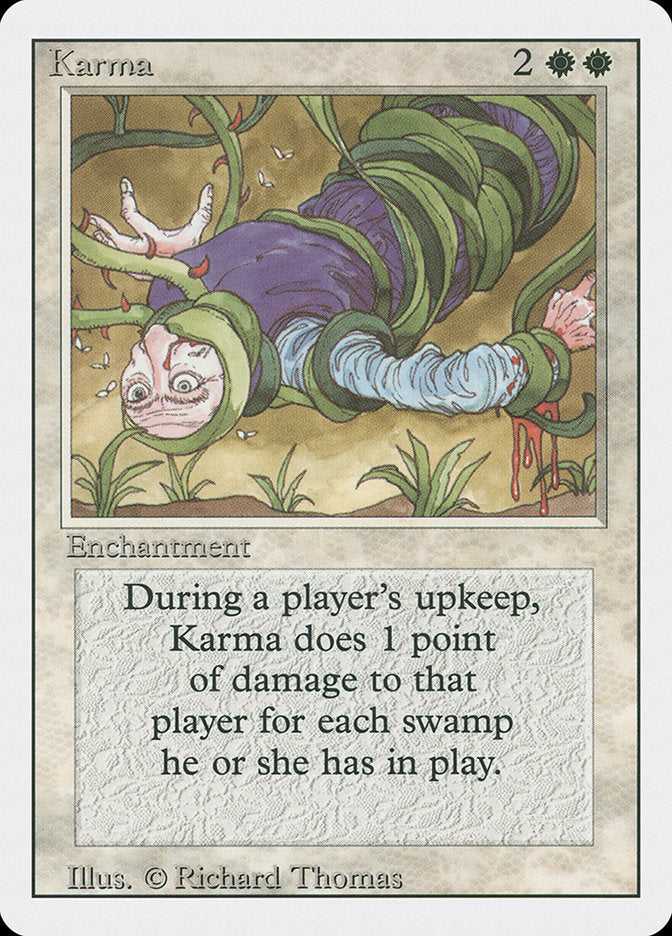 Karma, Revised edition Card Art