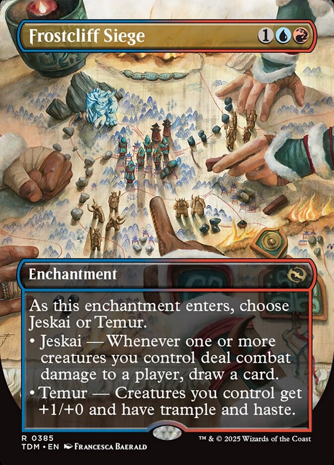 Frostcliff Siege, Tarkir: Dragonstorm Card Art