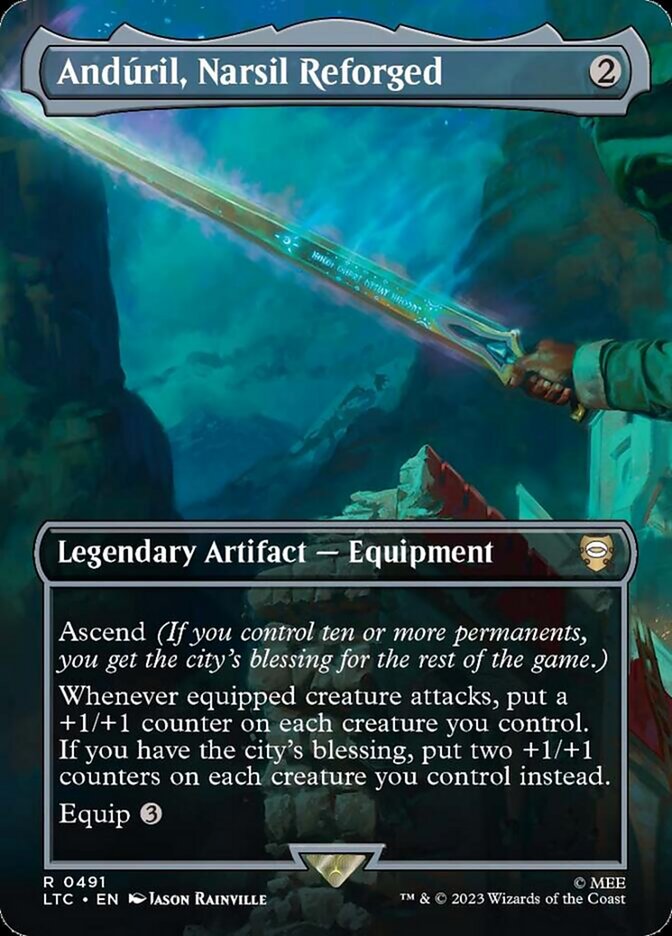 Andúril, Narsil Reforged - Foil