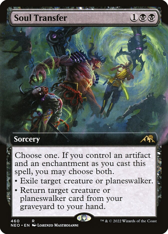 Soul Transfer, Kamigawa: Neon Dynasty Card Art