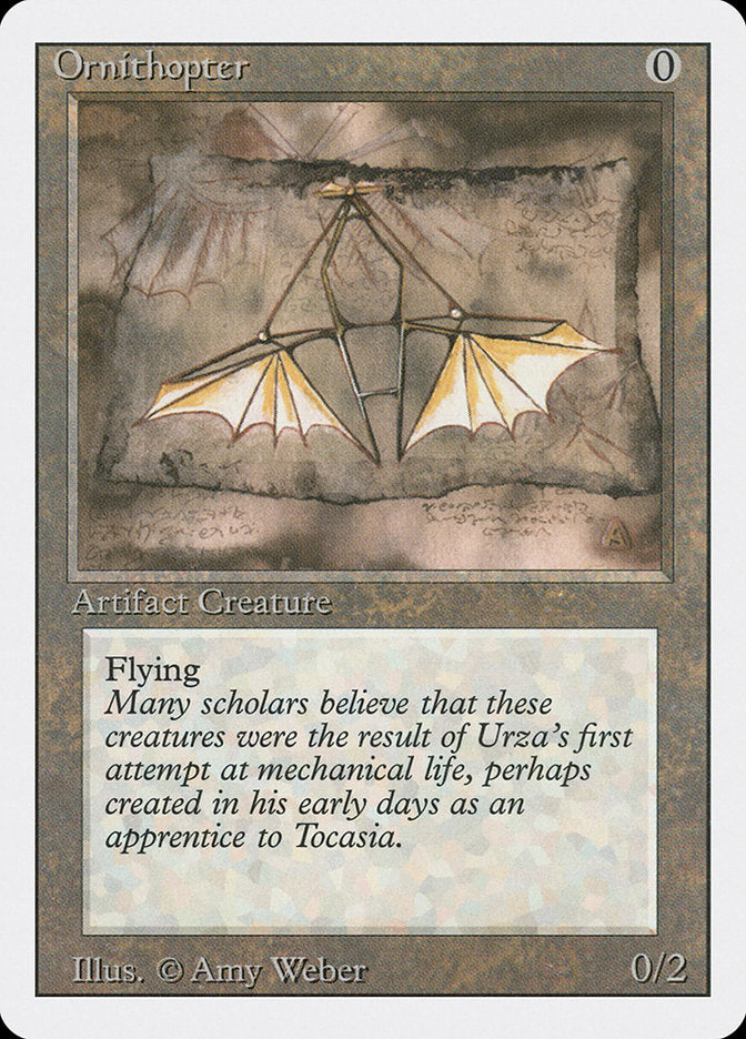 Ornithopter, Revised edition Card Art