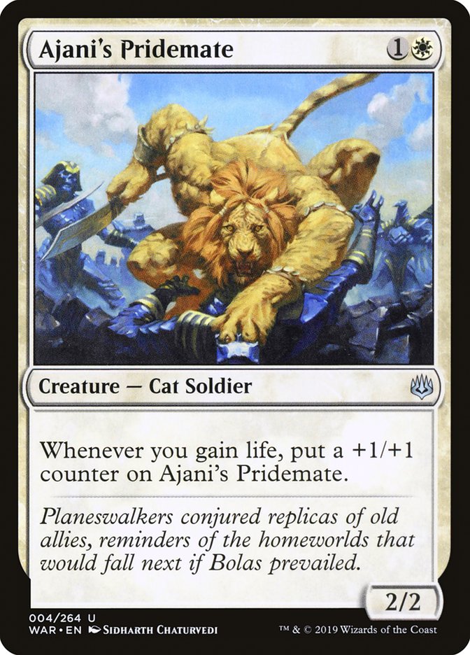 Ajani's Pridemate - Foil