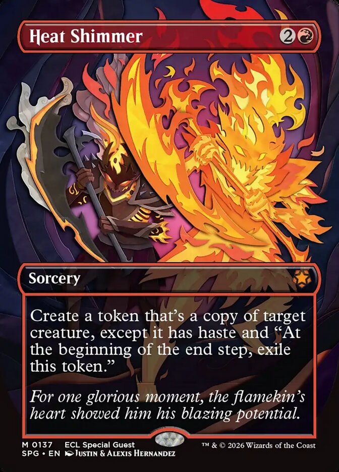 Heat Shimmer, Special Guests Card Art