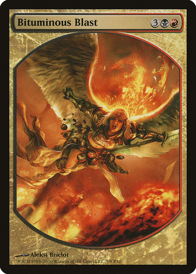 Bituminous Blast, Magic Player Rewards 2010 Card Art