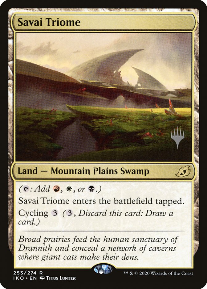 Savai Triome, Ikoria: Lair Of Behemoths Promos Card Art