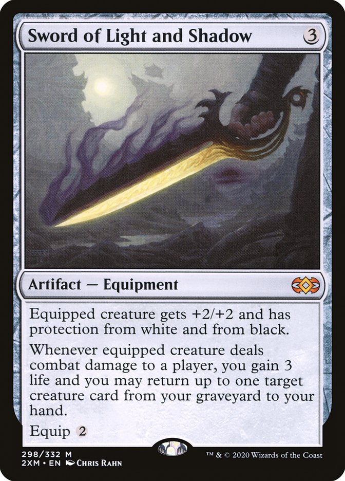 Sword of Light and Shadow, Double masters Card Art
