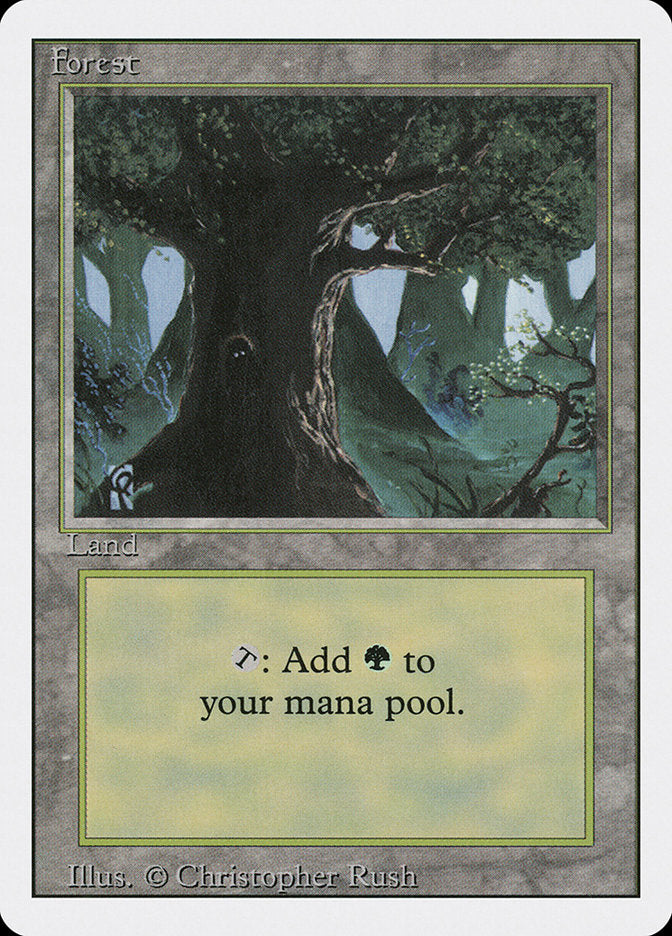 Forest, Revised edition Card Art
