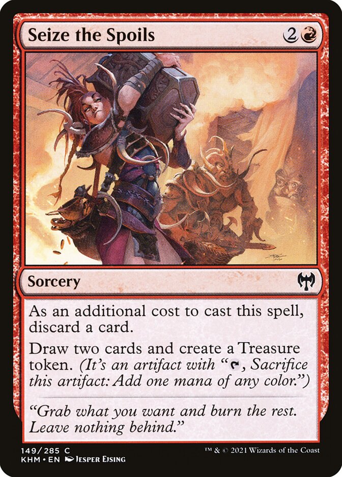 Seize the Spoils, Kaldheim Card Art