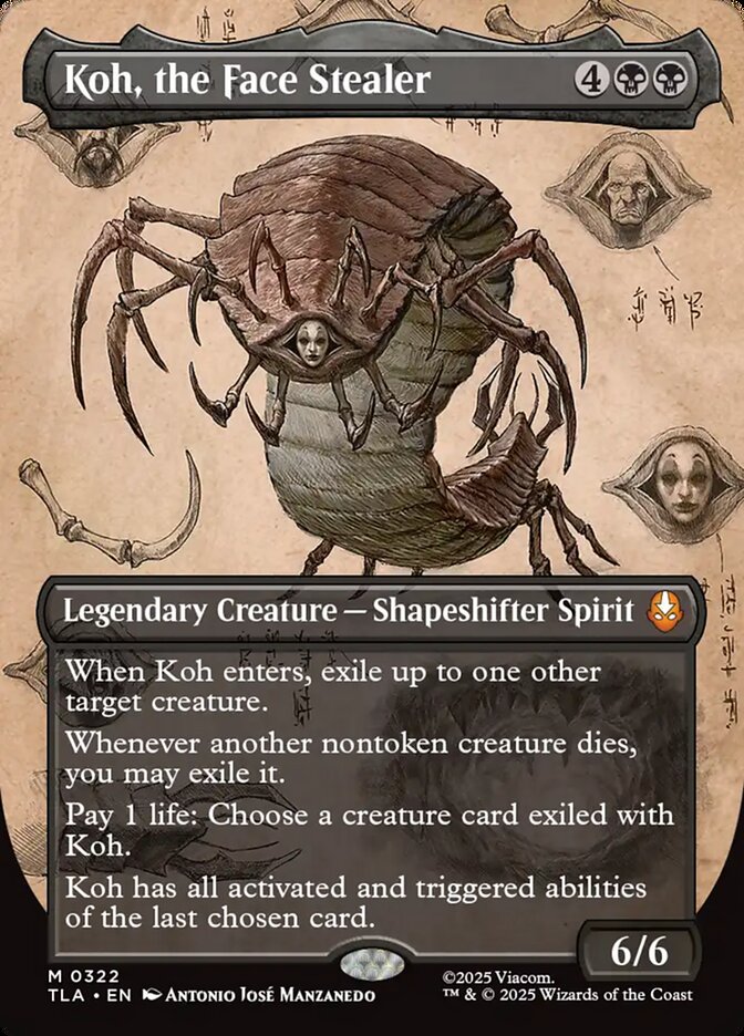 Koh, the Face Stealer, Avatar: The Last Airbender Card Art