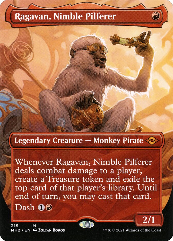 Ragavan, Nimble Pilferer, Modern Horizons 2 Card Art