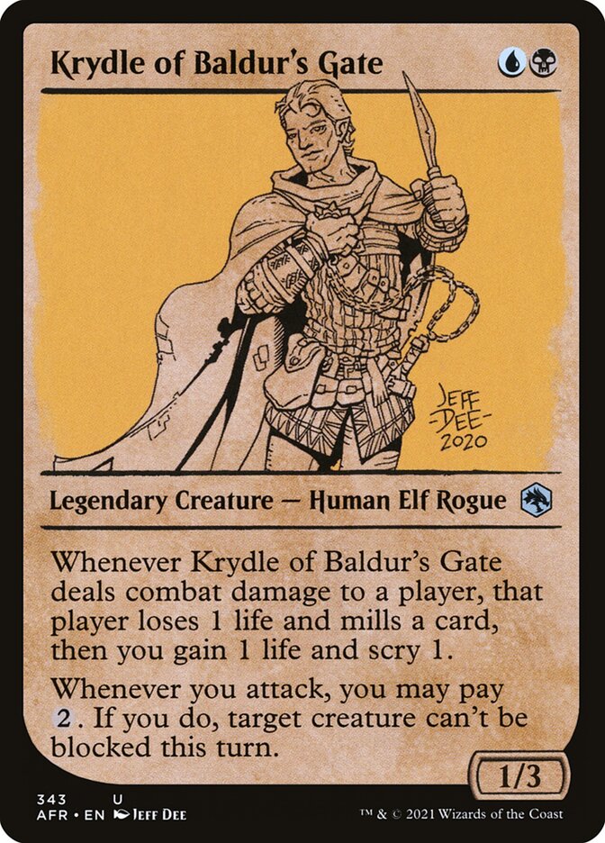 Krydle of Baldur's Gate - Foil