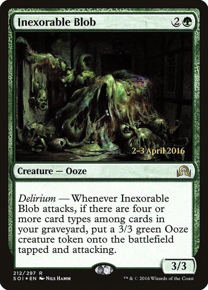 Inexorable Blob, Shadows over innistrad promos Card Art